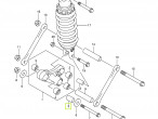 62684-12C00 SPACER,RR CUSHION LEVER FR til Suzuki GSX 1300 R Hayabusa
