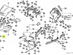 64216-MT4-000ZA AIR GUIDE,O*R157* til Honda VFR 750 F