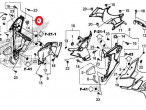 64320-MKK-D20	COVER SET, R. FR. SIDE (W til Honda CRF 1000 L Africa Twin Adventure Sports DCT