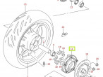 64610-35F30 DRUM,RR SPROCKET til Suzuki