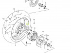 64651-31001 ABSRBR,SHOCK RR til Suzuki LS 650