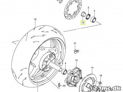 64741-35F00 SPACER,RR AXLE,R