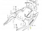 68161-17G00-APH EMBLEM, SEAT TAIL COVER til Suzuki