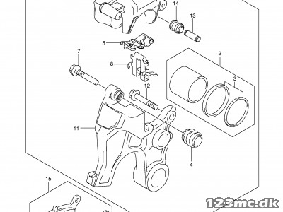 69100-15H00-999 CALIPER ASSY,RR