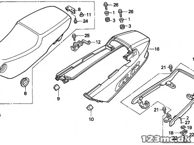 77202-MS2-000 GARNISH B