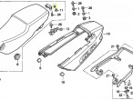 77203-MS2-000 BRACKET,SEAT LOCK til Honda