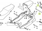 77330-MY7-000 77340-MY7-000 GRIP, R. RR. + L. RR til Honda VFR 750 F