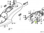 85201-438-000 RUBBER,OIL COOLER til Honda