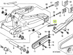 87121-MEL-D20 MARK (UNIT PROLINK) til Honda CBR 1000
