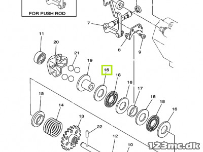 90201-150H2 (90201-150U6) WASHER, PLATE (33M)