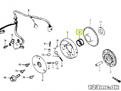 91011-PG4-003 (91022-MB4-000) BEARING (32X38X20)