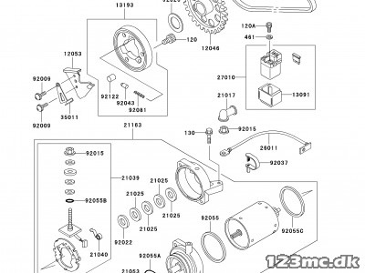92057-1197 CHAIN,STARTER,BF05MX64L 92057-1197