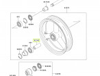 92143-1476 (92152-0128) COLLAR,FR HUB til Kawasaki