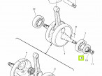 93102-30145-00 OIL SEAL,SD-TYPE til Yamaha