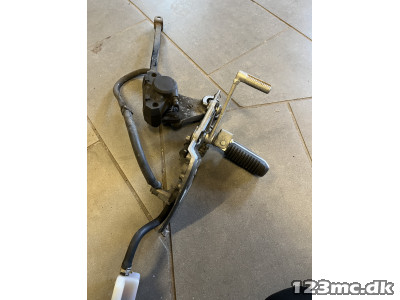 Bagbremse komplet med Fodhviler H