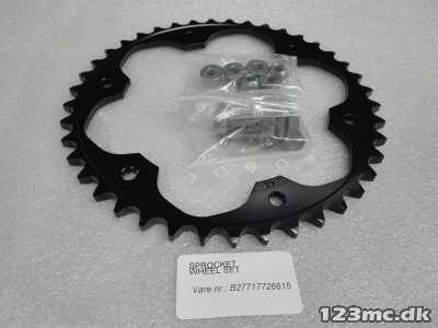 BMW F650GS Bagtandhjul