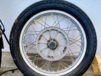 BMW R/60: Motor, komplet forgaffel, saddel, m.m