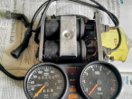 BMW R/60: Motor, komplet forgaffel, saddel, m.m