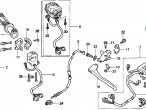 Chokerkabel, 17950-MAS-000, 17950-MAE-750, 17950-MW0-000 til Honda CBR 900 RR