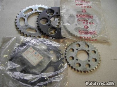 Diverse mc reservedele