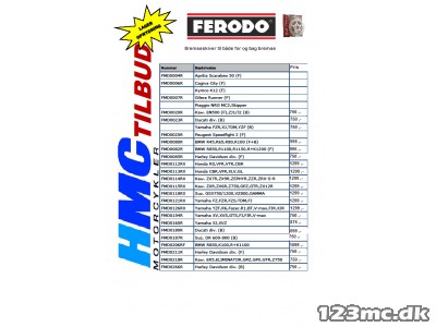 Ferodo bremseskiver TILBUD
