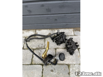 Forbremse med calibere