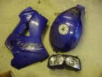Forlygte, v.sidekåbe, tank m.v. til Honda VFR 800 F