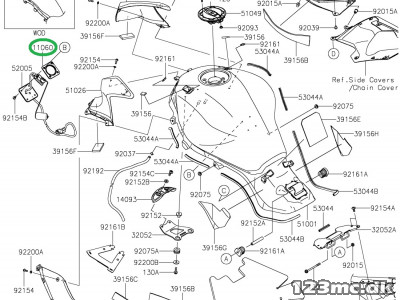 GASKET,FUEL GAUGE 11060-1952