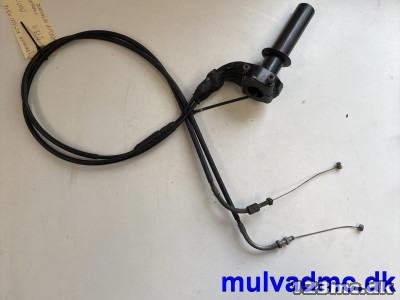 Gasrulle m holder og kabler