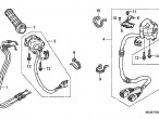 GRIP, L. HANDLE 53166-422-000 til Honda