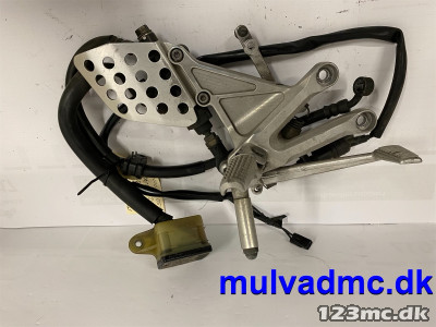 Højre fodhviler m bremsepedal