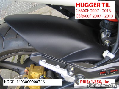 Hugger CBR600F 2011 - 2013
