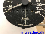Km tæller til Yamaha XJ 900