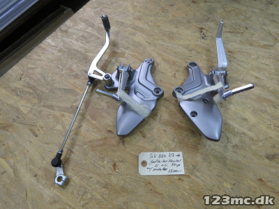 Komplet fodhvilerkonsol Suzuki SV650 2007-->