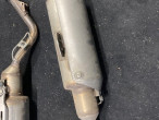 Lyddæmper, 18310-MFC-640 Og 18410-MFC-640 til Honda FMX 650