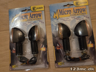 Micro Arrow blinklys, 4 stk