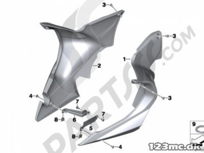 Motorspøjler v. side