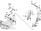 MUFFLER COMP.  18310-MGS-D31 (18310-MGS-D32) til Honda NC 700 SA