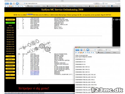 Reservedele til Honda, Kawasaki, Suzuki, Yamaha,