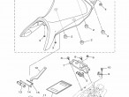 Sæde MT-09  2017-2020 -20%, BS2-24730-00 til Yamaha