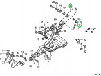 SEBRING EXHAUST MUFFLER, GODKENT, MU 190 A (18310-MY7-003) (18310-MY7-670)