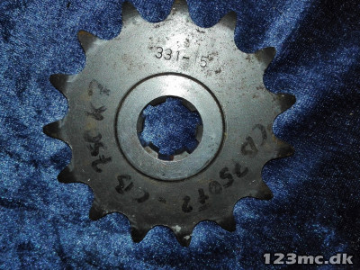 Tandhjul 15T