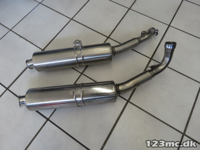 Udstødning, Honda VTR1000