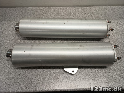 Udstødning, Suzuki SV1000, original.