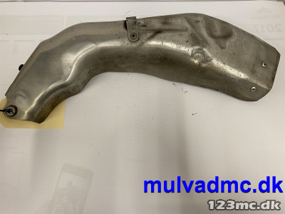 Varmeskjold v udstødning