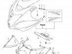 WINDSCREEN, 94611-15H00 til Suzuki GSX 1300 R Hayabusa WINDSCREEN, 94611-15H00 til Suzuki GSX 1300 R Hayabusa
