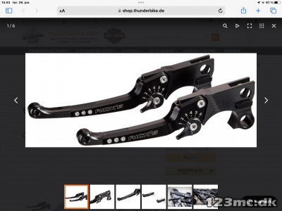 Kobling/ bremse greb HD softail 2018 og frem