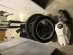 Motor. Forgaffel. Hjul mm. til Honda NX 250