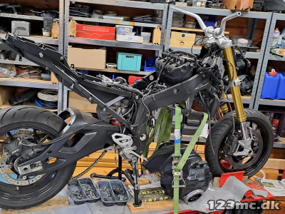 Reservedelsmotorcykel
