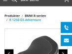 wunderlich komfortsæde, 42720 til BMW R 1200 GS